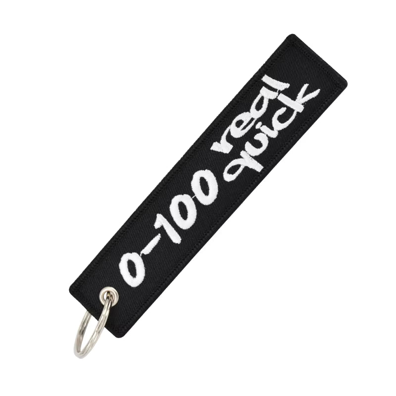 0-100 real quick - Keychain